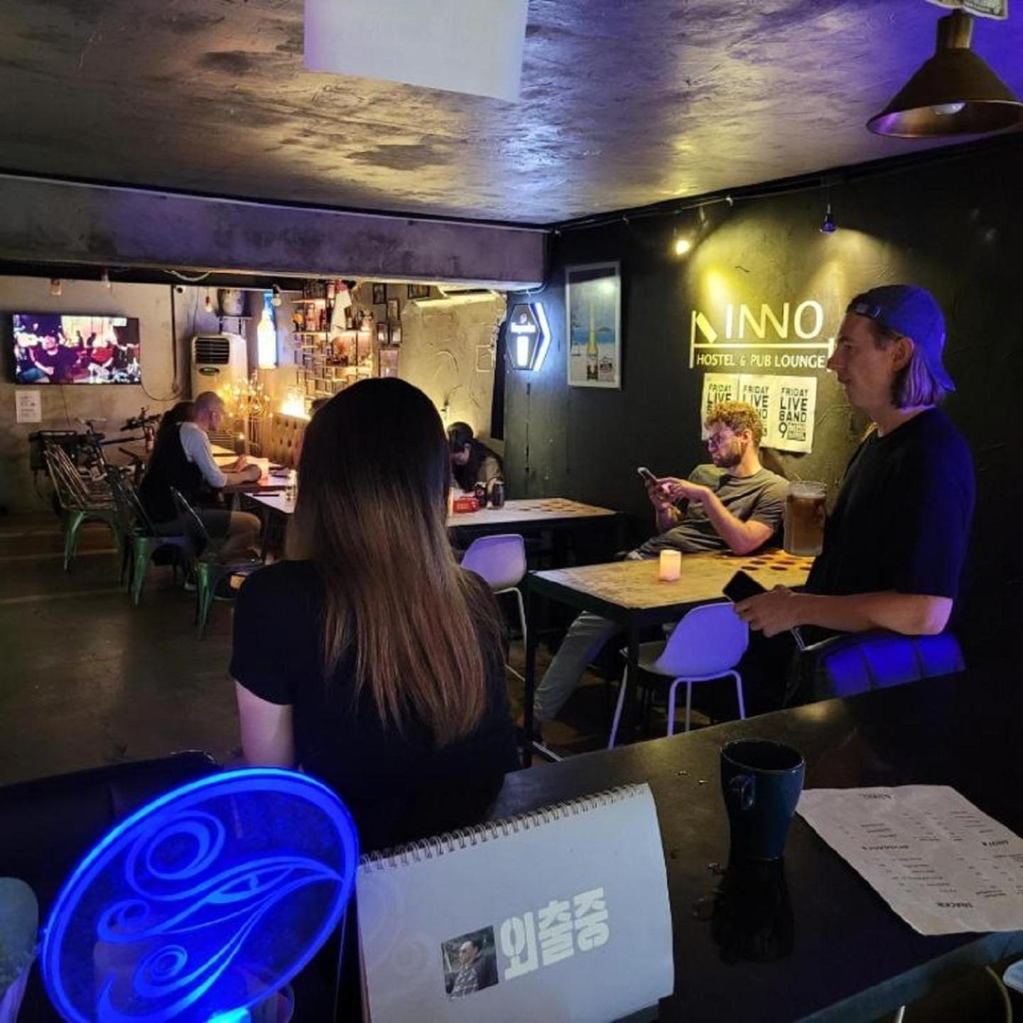 Inno Hostel & Pub Lounge Hongdae سيول المظهر الخارجي الصورة